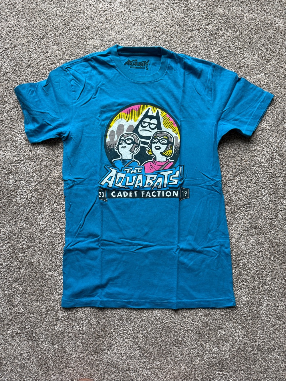 RARE The Aquabats! Cadet Faction Blue T-Shirt